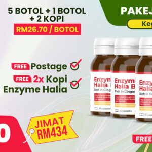 Pakej Tahun Sihat (5 Botol + 2 Kopi)